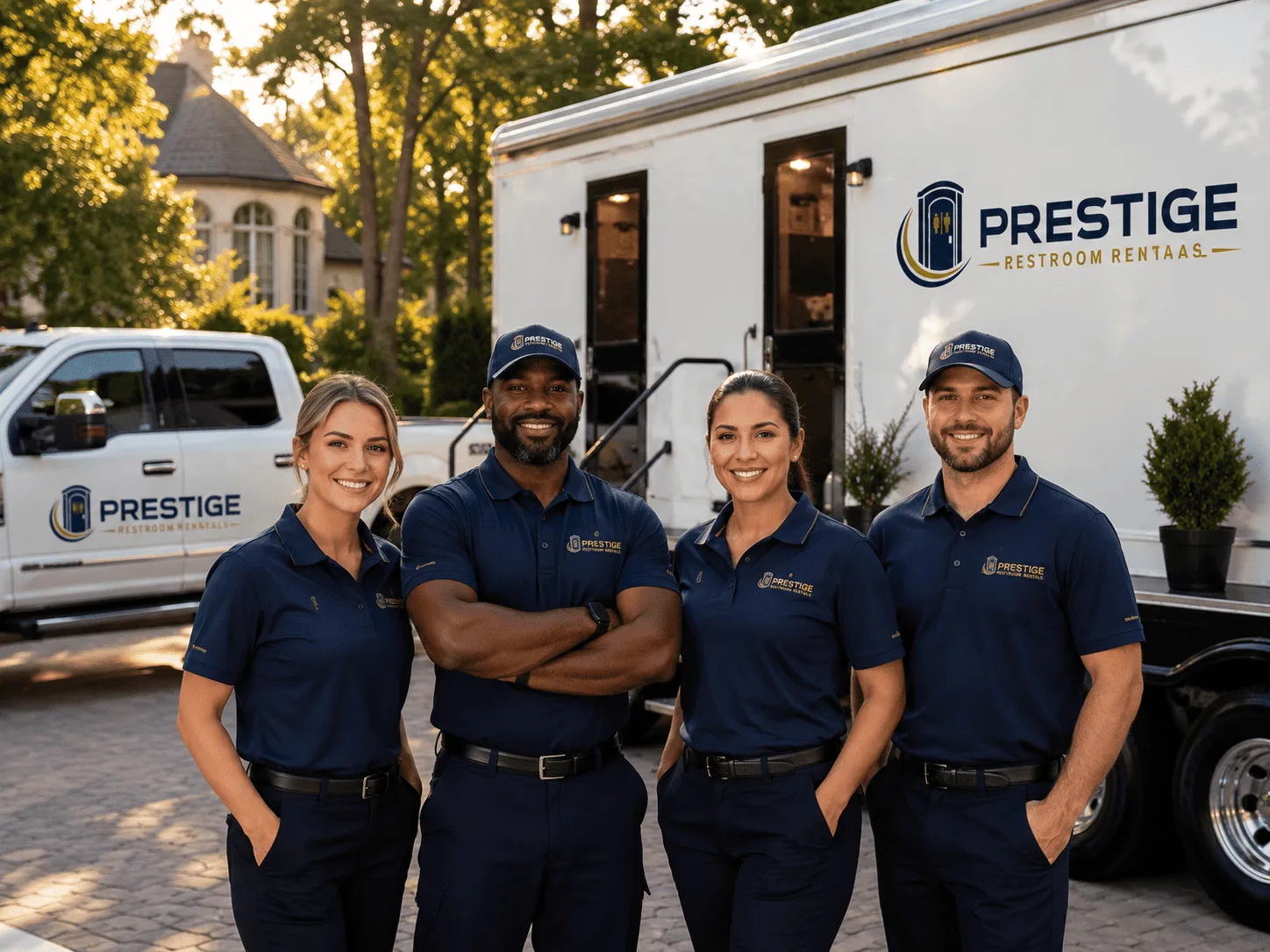 Trusted Luxury Portable Restrooms company in Gaastra, MI